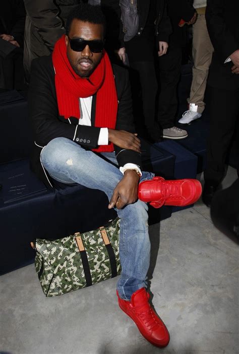 kanye west louis vuitton sneakers red|kanye west for louis vuitton.